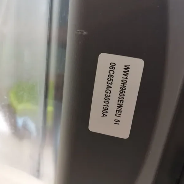 Samsung washing machine WW10H9600EW