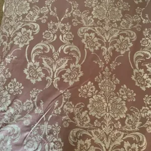Curtains in lilac and silver damask - Image 5