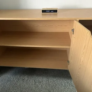 Sideboard tv unit storage chest of drawers and shelves - Image 5