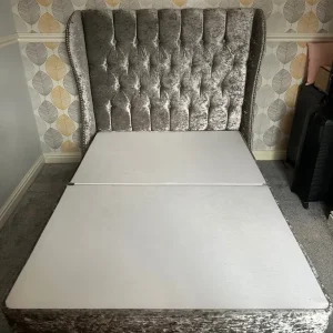 Crushed Violet Divan Bed