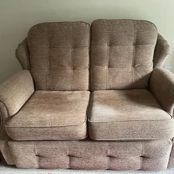 G Plan 2-seater sofa and armchair