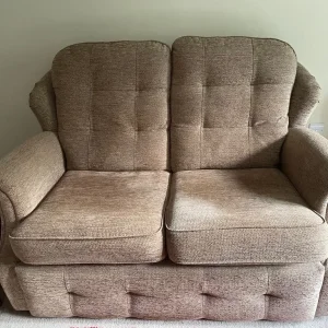 G Plan 2-seater sofa and armchair