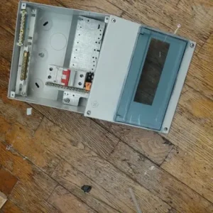 New metal clad consumer unit with power switch