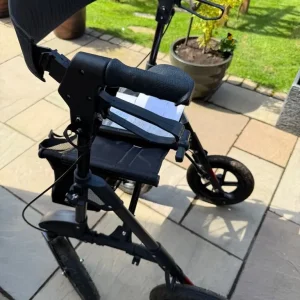 Traxion Outdoor Rollator with Pneumatic Wheels - Image 3