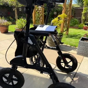 Traxion Outdoor Rollator with Pneumatic Wheels