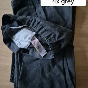 Age 12-13 M&S grey/charcoal/black shorts and trousers bundle - Image 4