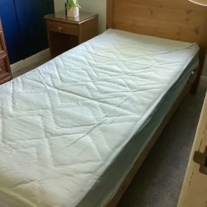 Lovely Oak Single Bed with Mattress