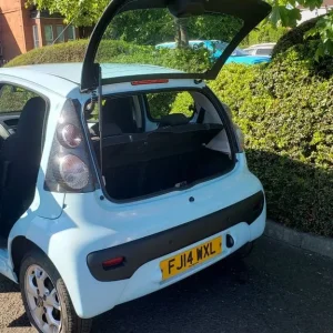 Citroen C1 2014 5-door hatchback pale blue - Image 4