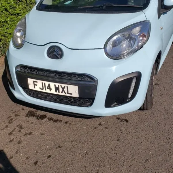 Citroen C1 2014 5-door hatchback pale blue