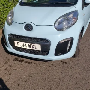 Citroen C1 2014 5-door hatchback pale blue
