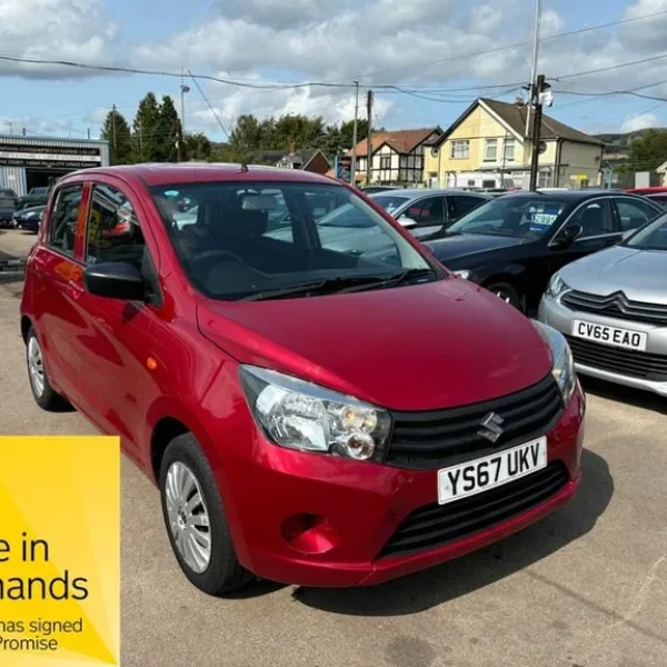 2017 Suzuki Celerio SZ2 Hatchback in Metallic Red