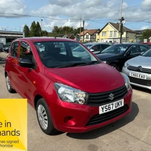 2017 Suzuki Celerio SZ2 Hatchback in Metallic Red