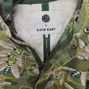 Pretty green dragonfly parka and vintage genuine quicksilver jacket - Image 3