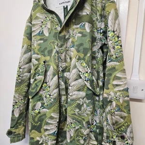 Pretty green dragonfly parka and vintage genuine quicksilver jacket
