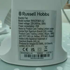 2 x Russell Hobbs fans - Image 3