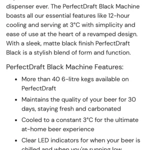Phillips Perfect Draft Machine - Image 5