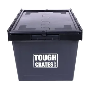 Storage Boxes 60L – Sturdy Plastic Crates with Slight Blemishes - Image 2