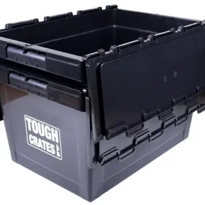 Storage Boxes 60L – Sturdy Plastic Crates with Slight Blemishes - Image 4