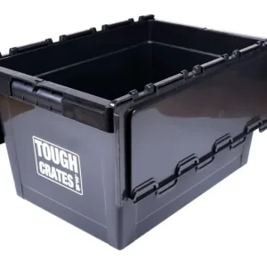 Storage Boxes 60L – Sturdy Plastic Crates with Slight Blemishes