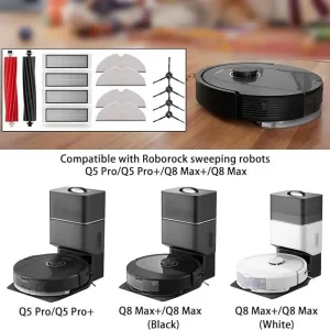 Geoviizon 13-Pack Replacement Parts for Roborock Q5/Q8 - Image 2
