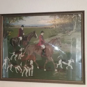 Hunting cross stitch