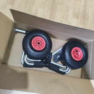Foldable Kayak Trolley with Pneumatic Tyres - Image 4