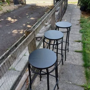 X 3 breakfast/bar stools - Image 2