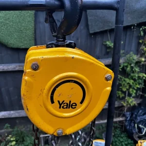 Yale VSIII Hand Chain Hoist Set with Beam Clamps and Armorgard BK2 - Image 3