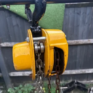Yale VSIII Hand Chain Hoist Set with Beam Clamps and Armorgard BK2 - Image 5
