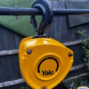 Yale VSIII Hand Chain Hoist Set with Beam Clamps and Armorgard BK2 - Image 6