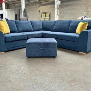 Dylan 3+2 Seater Sofa & Corner Set in Cream