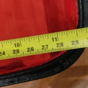 Vintage 60s black square suitcase - Image 6