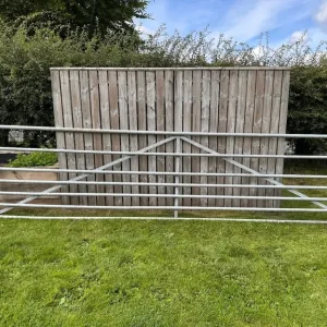 15ft galvanised gate