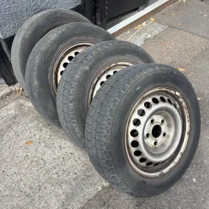 Vw transporter original 16” wheels and tyres