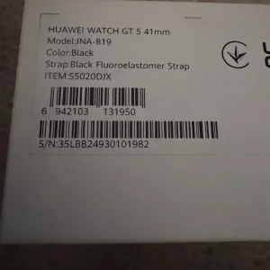 Huawei watch GT5 41 mm black