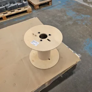 Wooden cable drums