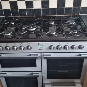 Dual gas cooker with 7 burners - Image 2