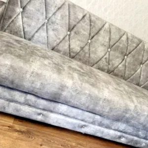 Turkish style large 4-seat sofa with rhinestone detailing - Image 2