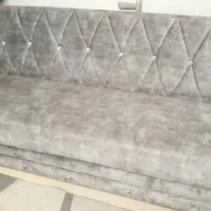 Turkish style large 4-seat sofa with rhinestone detailing - Image 4