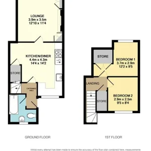 2 bedroom maisonette - Image 8