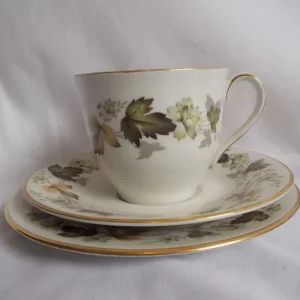 Vintage Royal Doulton Larchmont Tea Set – Teapot, Sugar, Milk Cups and Saucers - Image 7