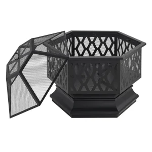 Yaheetech Hex-Shaped Fire Pit - Image 4