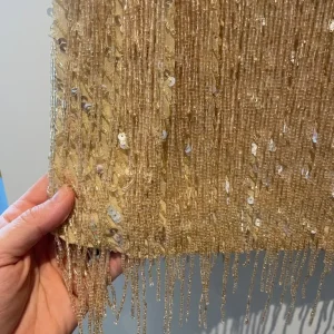 Nadine Merabi Gold Dress - Image 3