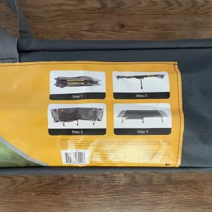 Folding Camp bed (single) - Image 3
