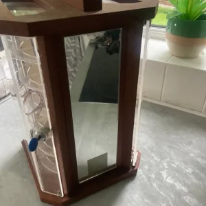 Sunglasses wooden rotating display cabinet - Image 2