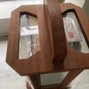 Sunglasses wooden rotating display cabinet - Image 4