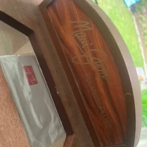 Sunglasses wooden rotating display cabinet - Image 6