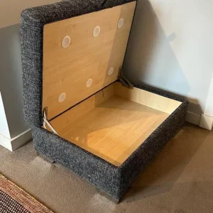 Corner Sofa with Storage Footstool - Image 3