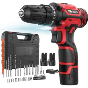 Conentool 12V Cordless Drill Driver Set