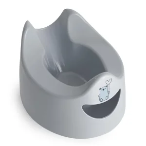 Toddler Essentials Easy Pour Potty Light Grey Portable Toilet Seat - Image 2
